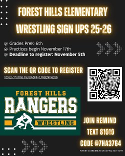 elementary wrestling sign ups